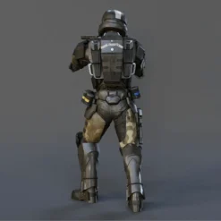 ODST Figurine - Pose 4 - 3D Print Files