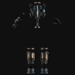 Isaac Clarke Level 1 Engineer Armor - 3D Print Files -Galacticarmory Store comp 367a