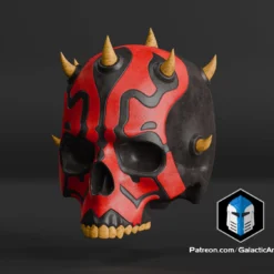 Darth Maul Skull - 3D Print Files -Galacticarmory Store darth maul skull 01 scaled