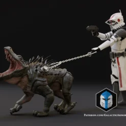 Sergeant Hound And Grizzer Figurine - 3D Print Files -Galacticarmory Store f0002