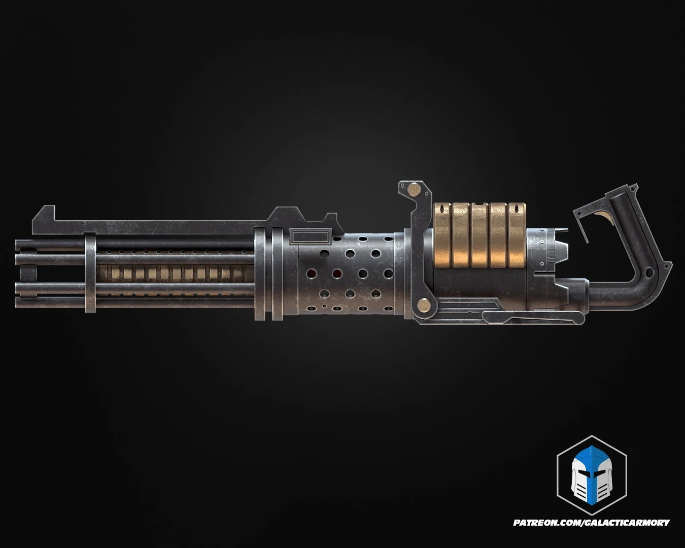 Z-6 Rotary Cannon - 3D Print Files 14 Z-6 Rotary Cannon - 3D Print Files - Image 12