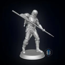 Mandalorian Figurine Season 2 - Pose 2 - 3D Print Files -Galacticarmory Store frnt 1 fnl e829fe7b 8da7 4ee7 addf 08dbe550956e