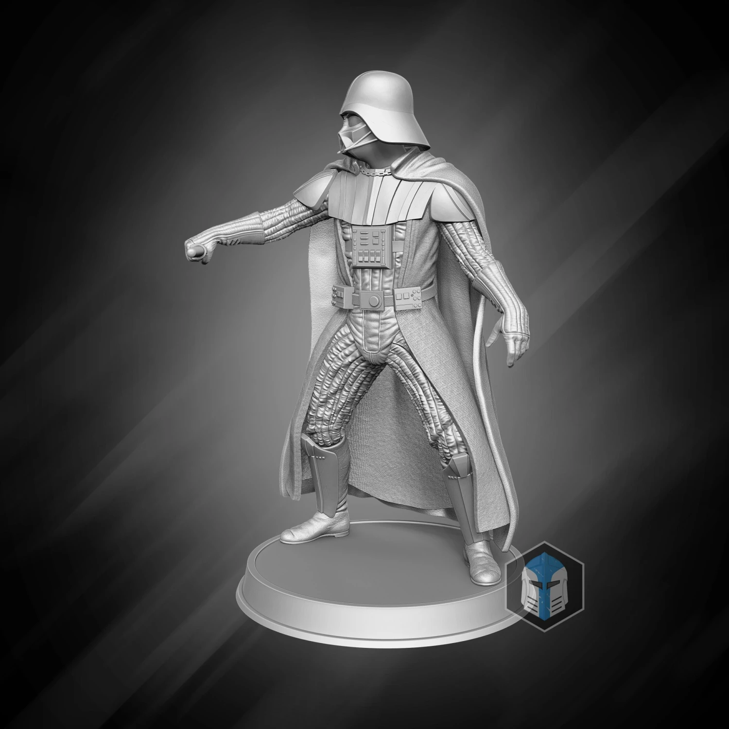 Darth Vader Figurine - Pose 1 - 3D Print Files 5 Darth Vader Figurine - Pose 1 - 3D Print Files - Image 3