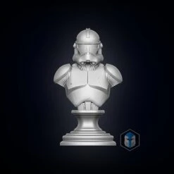 Clone Trooper Bust - 3D Print Files -Galacticarmory Store frnt fnl a2c5fa59 fc40 4d28 8319 611f78e2d0b3