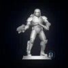 Bad Batch Wrecker Figurine - Pose 4 - 3D Print Files