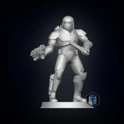 Bad Batch Wrecker Figurine - Pose 4 - 3D Print Files