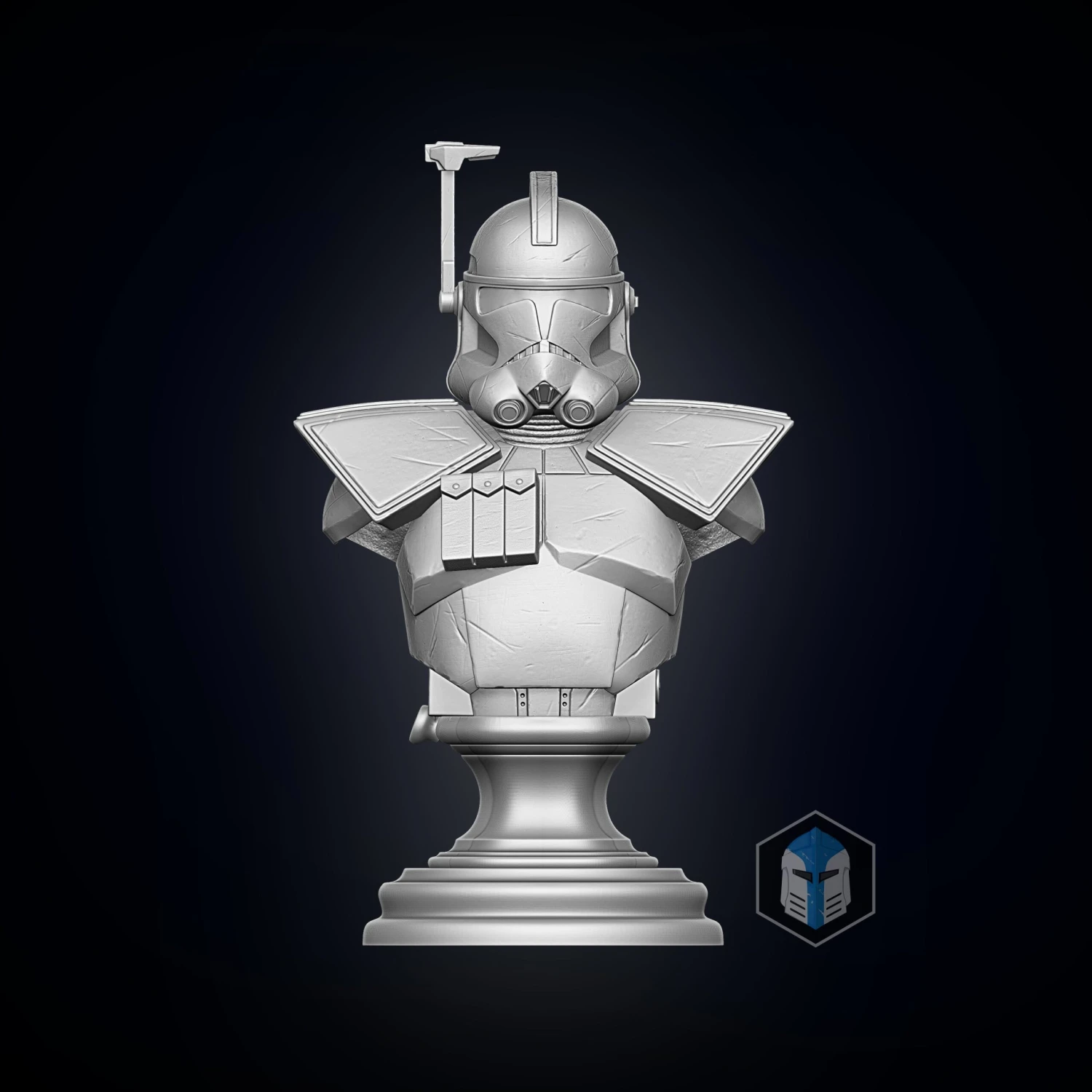 ARC Trooper Bust - 3D Print Files 4 ARC Trooper Bust - 3D Print Files - Image 2
