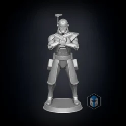 Captain Rex Figurine - Pose 1 - 3D Print Files
