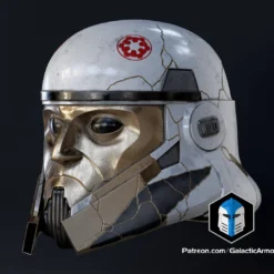 Captain Enoch Night Trooper Helmet - 3D Print Files -Galacticarmory Store iso0001
