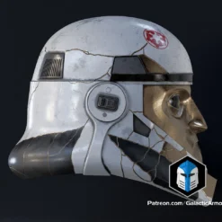 Captain Enoch Night Trooper Helmet - 3D Print Files -Galacticarmory Store iso0006