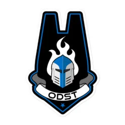 Galactic Armory ODST Bubble-free Stickers -Galacticarmory Store kiss cut stickers white 5.5x5.5 default 6482300f24e48