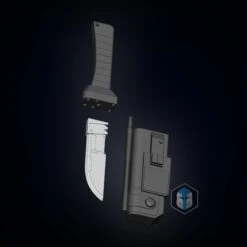 Bad Batch Hunter Knife And Sheath - 3D Print Files -Galacticarmory Store knf 4 fnl 57ef5d52 7f8a 4cd2 b3c8 78dde7ee2c08