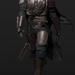 The Mandalorian Figurine - 3D Print Files