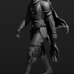 The Mandalorian Figurine - 3D Print Files -Galacticarmory Store mandalorian 3d model obj fbx stl ztl 17 scaled