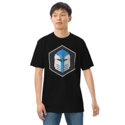 Men’s Premium Heavyweight Tee - Galactic Armory Logo -Galacticarmory Store mens premium heavyweight tee black front 2 63333e7131811