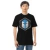 Men’s Premium Heavyweight Tee - Galactic Armory Logo -Galacticarmory Store mens premium heavyweight tee black front 63333e712fe6e