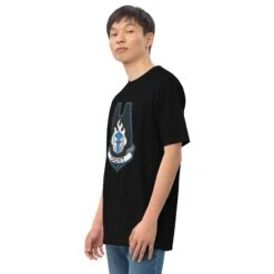 Men’s Premium Heavyweight Tee - Galactic Armory ODST -Galacticarmory Store mens premium heavyweight tee black left front 6482344e7e36d