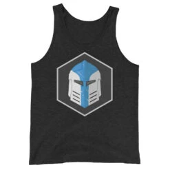 Unisex Tank Top - Galactic Armory Logo -Galacticarmory Store mens staple tank top charcoal black triblend front 6333414bea0d8