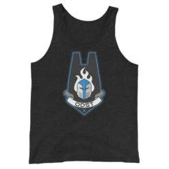 Unisex Tank Top - Galactic Armory ODST -Galacticarmory Store mens staple tank top charcoal black triblend front 648233e294ac6