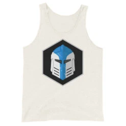 Unisex Tank Top - Galactic Armory Logo -Galacticarmory Store mens staple tank top oatmeal triblend front 6333414bead96