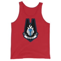Unisex Tank Top - Galactic Armory ODST -Galacticarmory Store mens staple tank top red front 648233e29492b