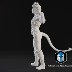 Karlach Figurine - Pose 1 - 3D Print Files -Galacticarmory Store n0002