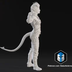 Karlach Figurine - Pose 1 - 3D Print Files -Galacticarmory Store n0006