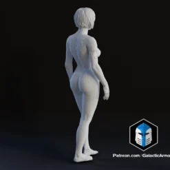Cortana Figurine - Pose 1 - 3D Print Files -Galacticarmory Store p1 0005