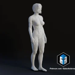 Cortana Figurine - Pose 1 - 3D Print Files -Galacticarmory Store p1 0007
