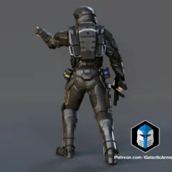 ODST Figurine - Pose 3 - 3D Print Files -Galacticarmory Store p20002 af6418b8 1f57 4cf3 a78f 87a625899f42