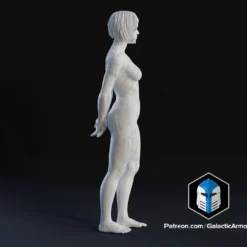Cortana Figurine - Pose 2 - 3D Print Files -Galacticarmory Store p20006