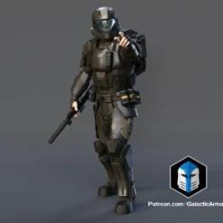 ODST Figurine - Pose 3 - 3D Print Files -Galacticarmory Store p20007 7197e945 df0a 422f bc12 9e1661cf8109