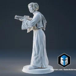 Princess Leia Figurine - Pose 3 - 3D Print Files -Galacticarmory Store p30001 f537994f 2a10 4183 b495 ec36ddf6ef38