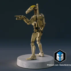 1:48 Scale Battle Droid Army - Officer Class - 3D Print Files -Galacticarmory Store p30002 e1229809 7cc6 43a2 a30c decbe9876fd2