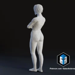 Cortana Figurine - Pose 3 - 3D Print Files -Galacticarmory Store p30003