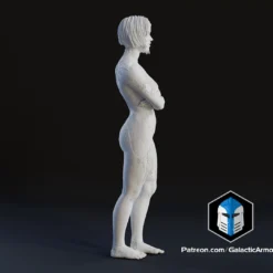Cortana Figurine - Pose 3 - 3D Print Files -Galacticarmory Store p30006
