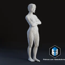 Cortana Figurine - Pose 3 - 3D Print Files -Galacticarmory Store p30007