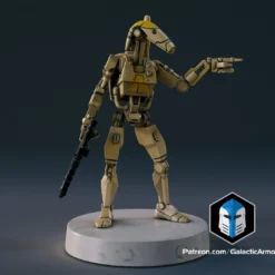 1:48 Scale Battle Droid Army - Officer Class - 3D Print Files -Galacticarmory Store p30007 5300367b 8ed7 4f85 9bfc 9245ac986d7f