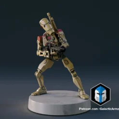 1:48 Scale Battle Droid Army - Heavy Class - 3D Print Files 18 1:48 Scale Battle Droid Army - Heavy Class - 3D Print Files -Galacticarmory Store p60000