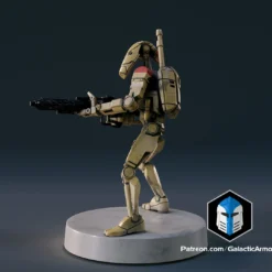1:48 Scale Battle Droid Army - Heavy Class - 3D Print Files 20 1:48 Scale Battle Droid Army - Heavy Class - 3D Print Files -Galacticarmory Store p60002