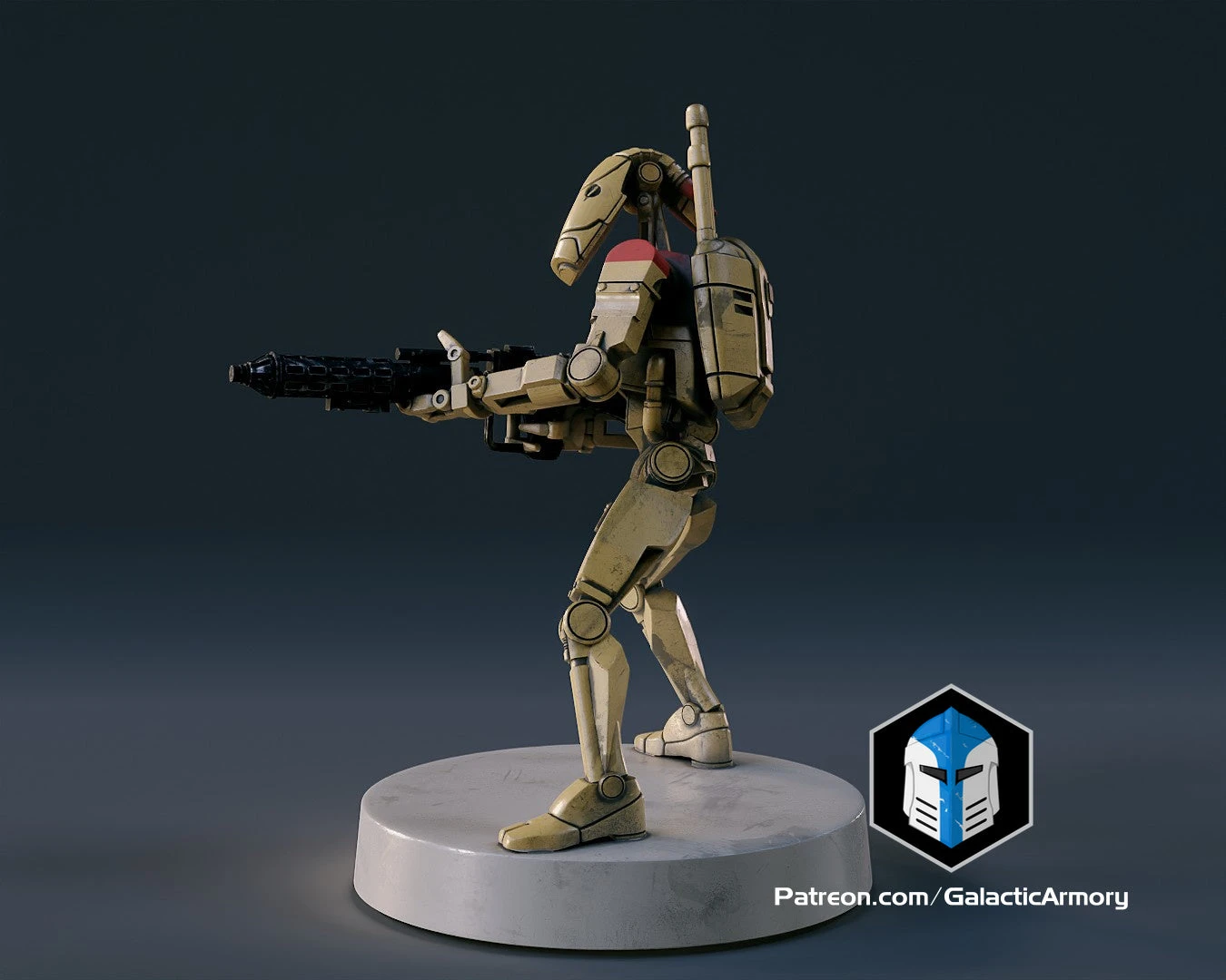 1:48 Scale Battle Droid Army - Heavy Class - 3D Print Files 9 1:48 Scale Battle Droid Army - Heavy Class - 3D Print Files - Image 7