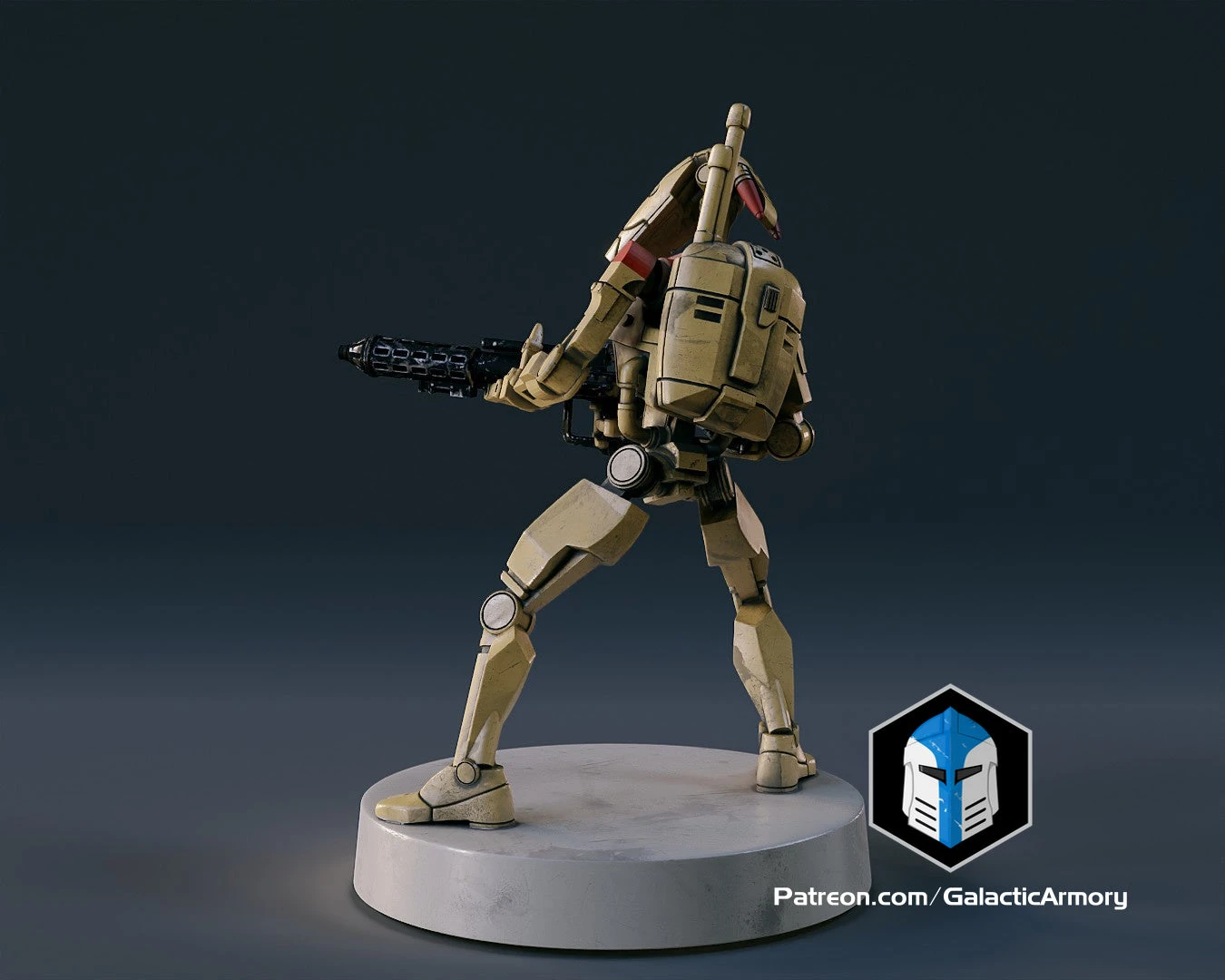 1:48 Scale Battle Droid Army - Heavy Class - 3D Print Files 10 1:48 Scale Battle Droid Army - Heavy Class - 3D Print Files - Image 8