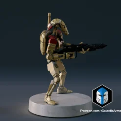 1:48 Scale Battle Droid Army - Heavy Class - 3D Print Files 24 1:48 Scale Battle Droid Army - Heavy Class - 3D Print Files -Galacticarmory Store p60006