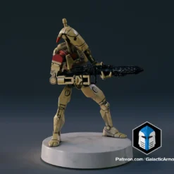 1:48 Scale Battle Droid Army - Heavy Class - 3D Print Files 25 1:48 Scale Battle Droid Army - Heavy Class - 3D Print Files -Galacticarmory Store p60007