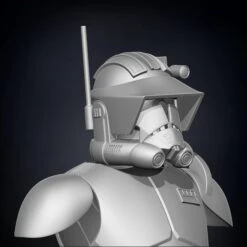Animated Commander Cody Armor Accessories - 3D Print Files -Galacticarmory Store prspctv 1 fnl