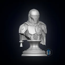 Mando Bust - 3D Print Files -Galacticarmory Store prspctv 1 fnl 48f3b4f3 3ee6 4b1f 978b 44b97a63407f scaled
