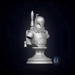 Boba Fett Bust - 3D Print Files -Galacticarmory Store prspctv 1 fnl c7c473ab c79a 45c6 9a17 baedd6378cf6