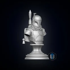 Boba Fett Bust - 3D Print Files 11 Boba Fett Bust - 3D Print Files -Galacticarmory Store prspctv 1 fnl c7c473ab c79a 45c6 9a17 baedd6378cf6 scaled
