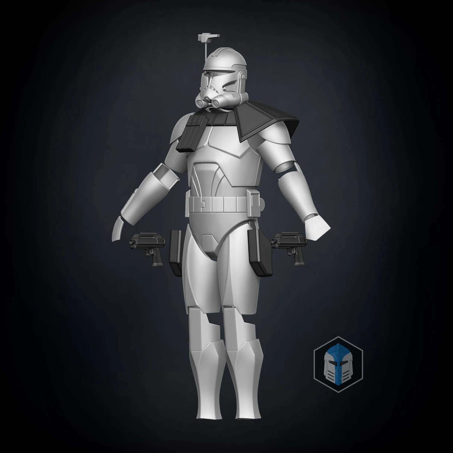 Animated Captain Rex Armor Accessories - 3D Print Files 4 Animated Captain Rex Armor Accessories - 3D Print Files - Image 2