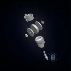 Bad Batch Echo Armor - 3D Print Files -Galacticarmory Store rbtc arm sprtd fnl